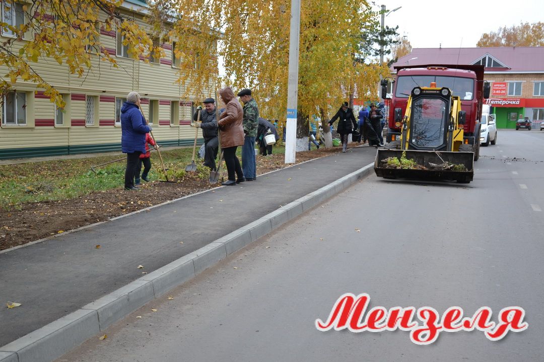 Мензелинск становится городом тротуаров