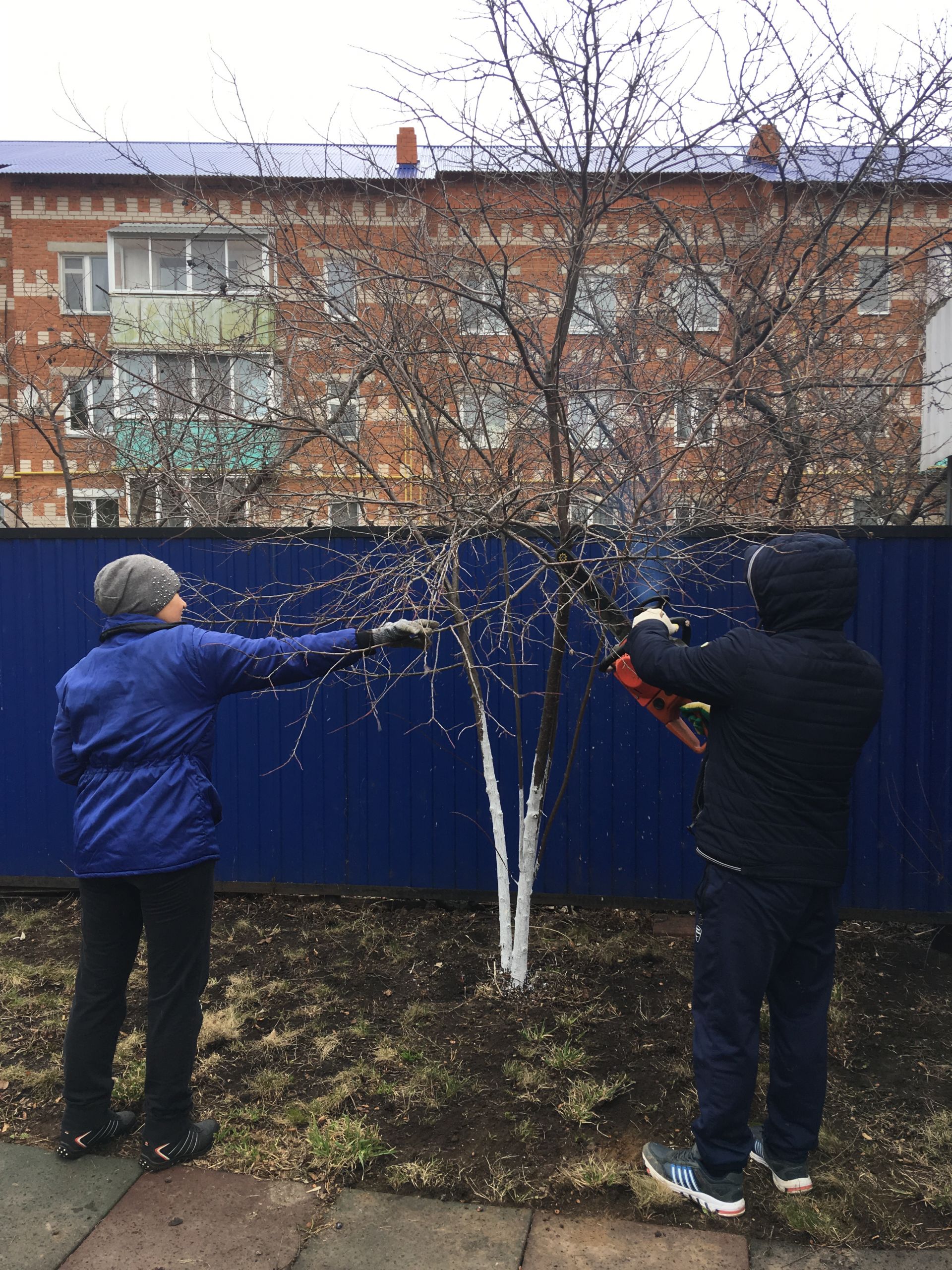 В детских садах Мензелинска продолжаются субботники