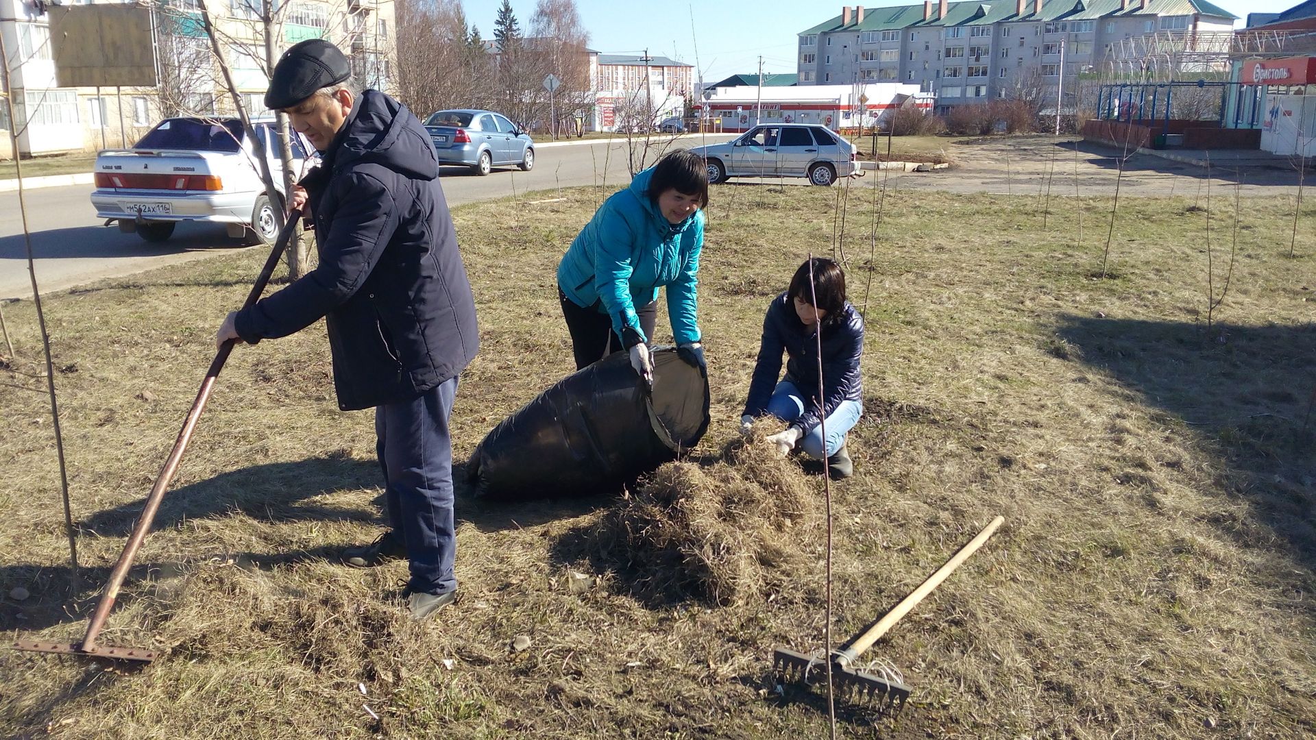 Результаты субботника в Мензелинске