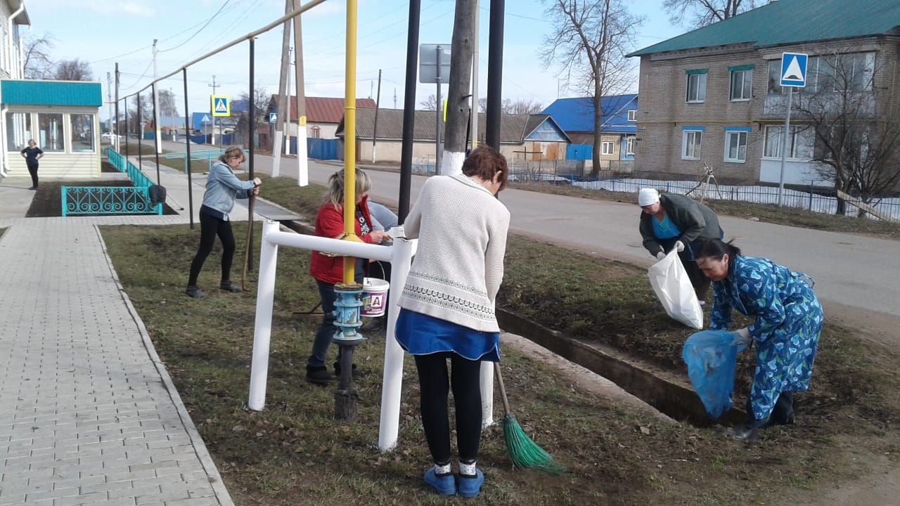 Результаты субботника в Мензелинске