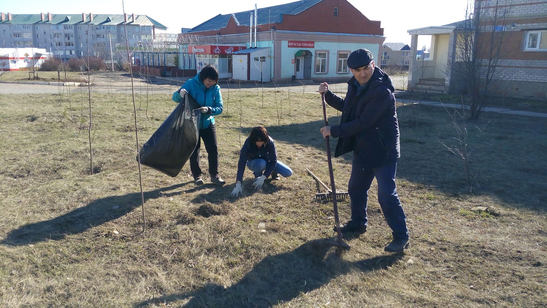 Результаты субботника в Мензелинске