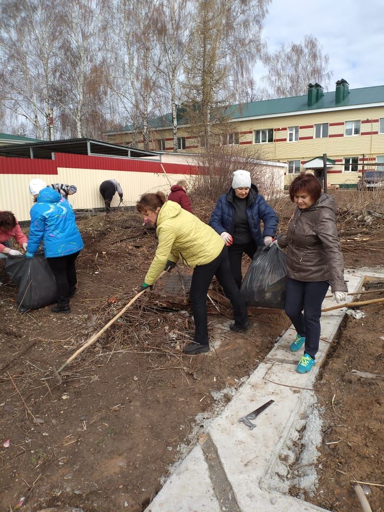 Результаты субботника в Мензелинске