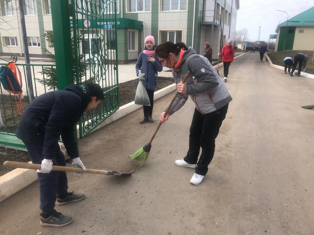 Результаты субботника в Мензелинске