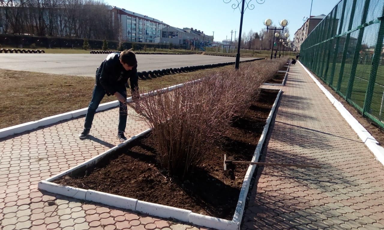 Результаты субботника в Мензелинске