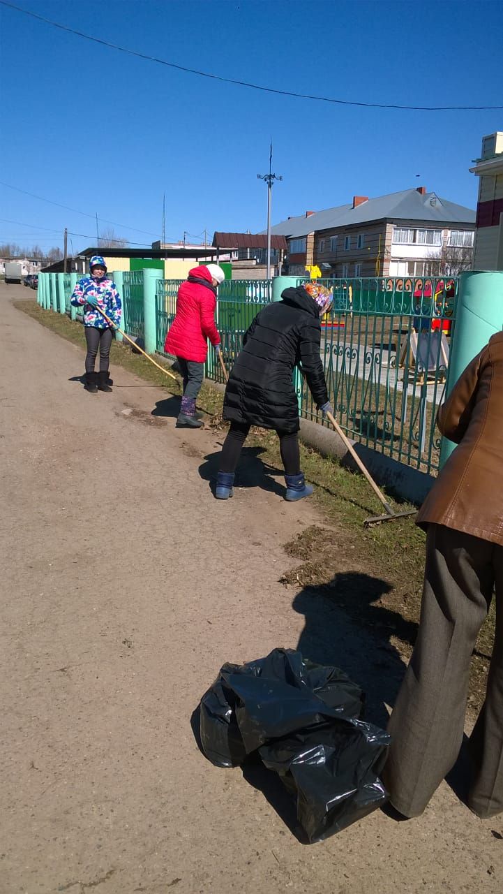 Результаты субботника в Мензелинске