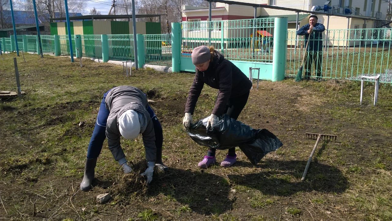 Результаты субботника в Мензелинске