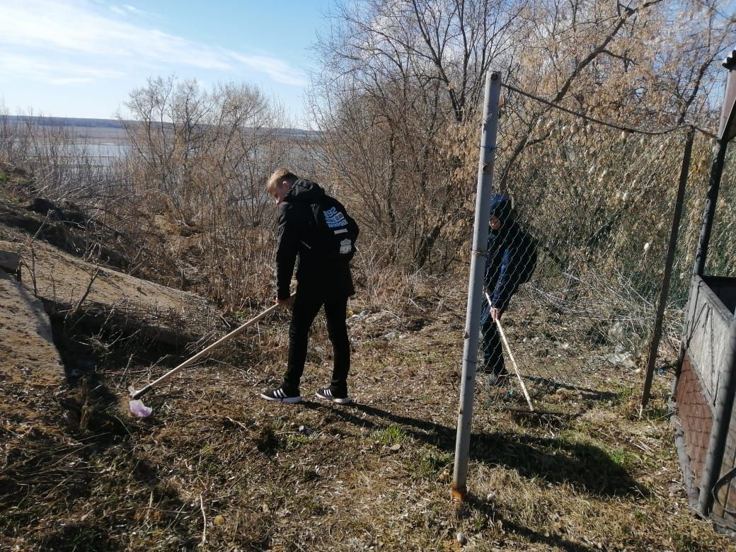 Результаты субботника в Мензелинске