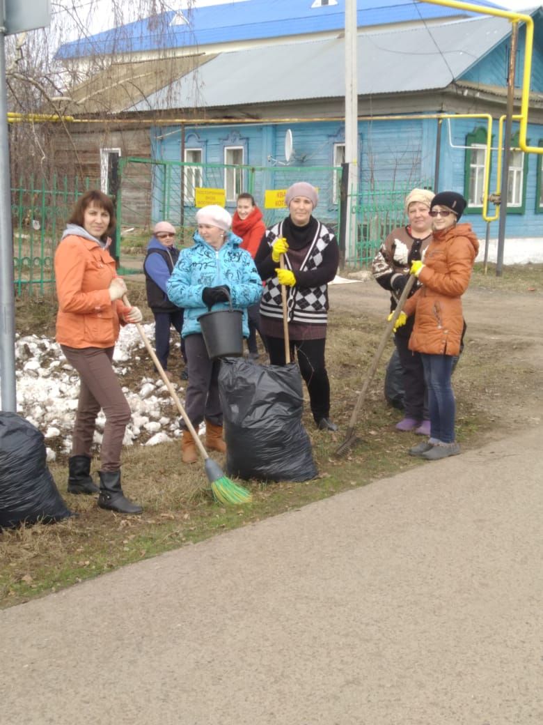 Результаты субботника в Мензелинске