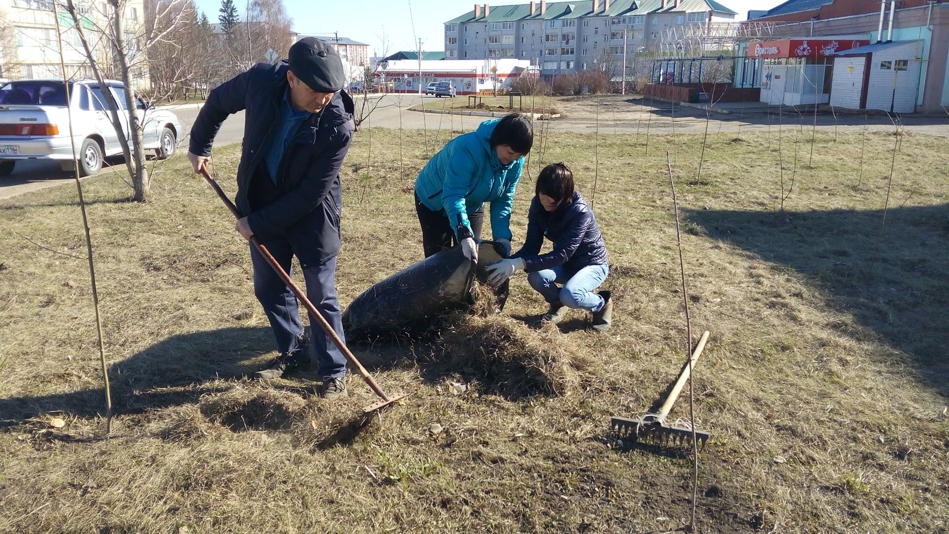 Результаты субботника в Мензелинске