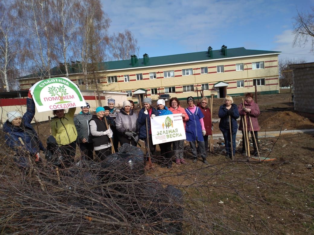 Результаты субботника в Мензелинске