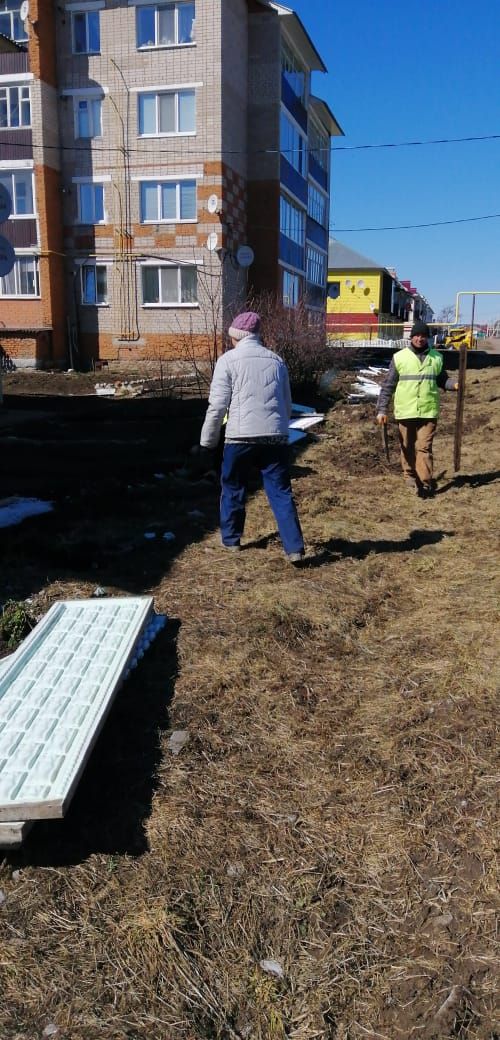 Результаты субботника в Мензелинске