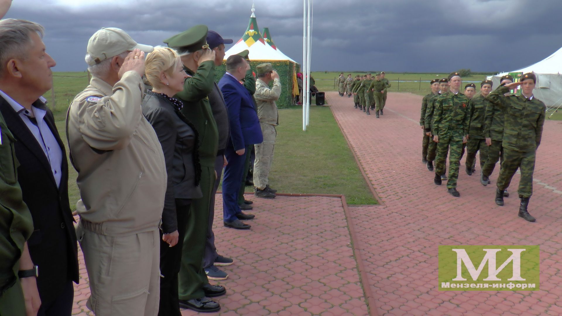 В Мензелинске дан старт республиканской спартакиаде по военно-прикладным видам спорта "Отчизны верные сыны"