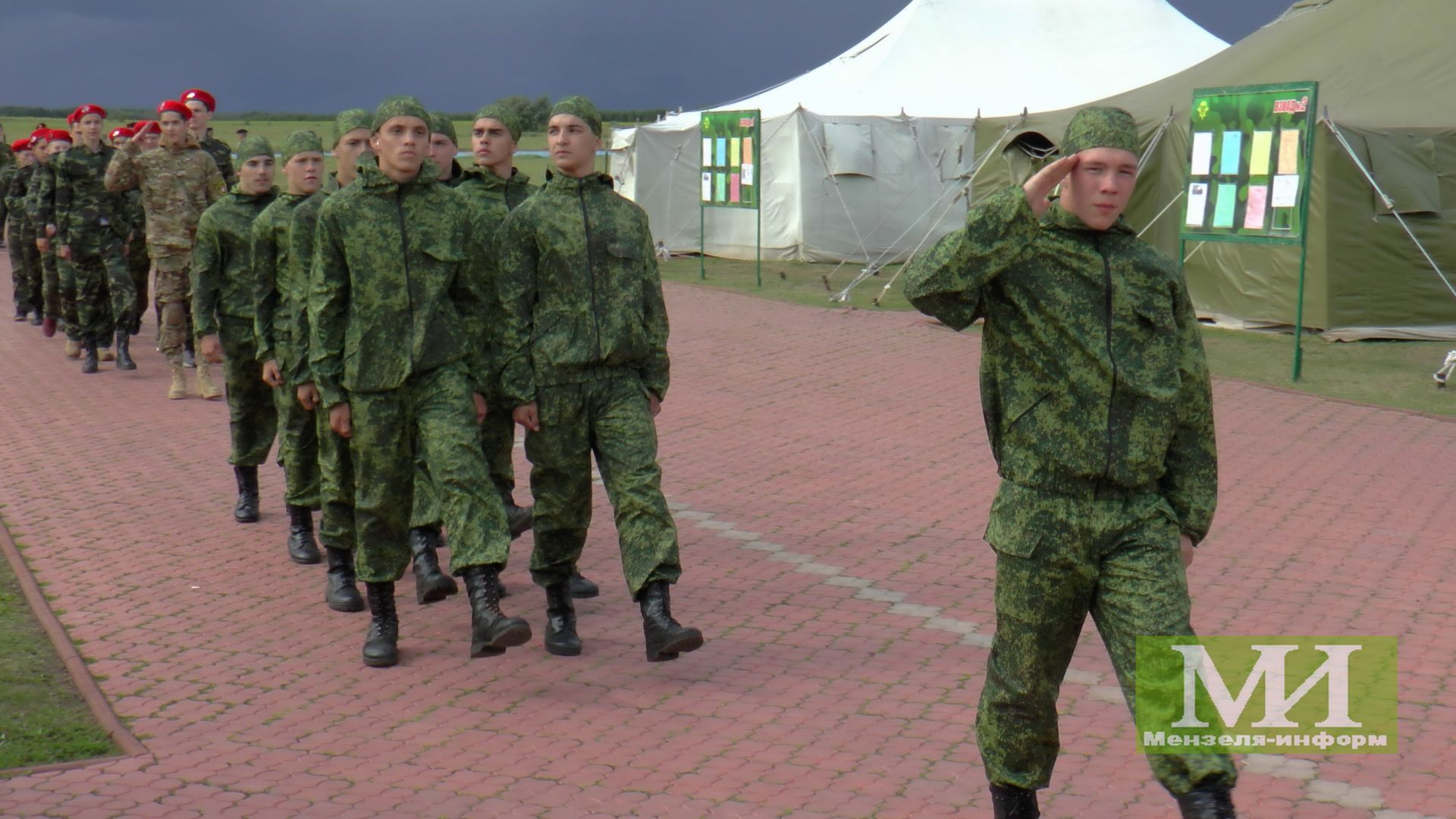 В Мензелинске дан старт республиканской спартакиаде по военно-прикладным видам спорта "Отчизны верные сыны"