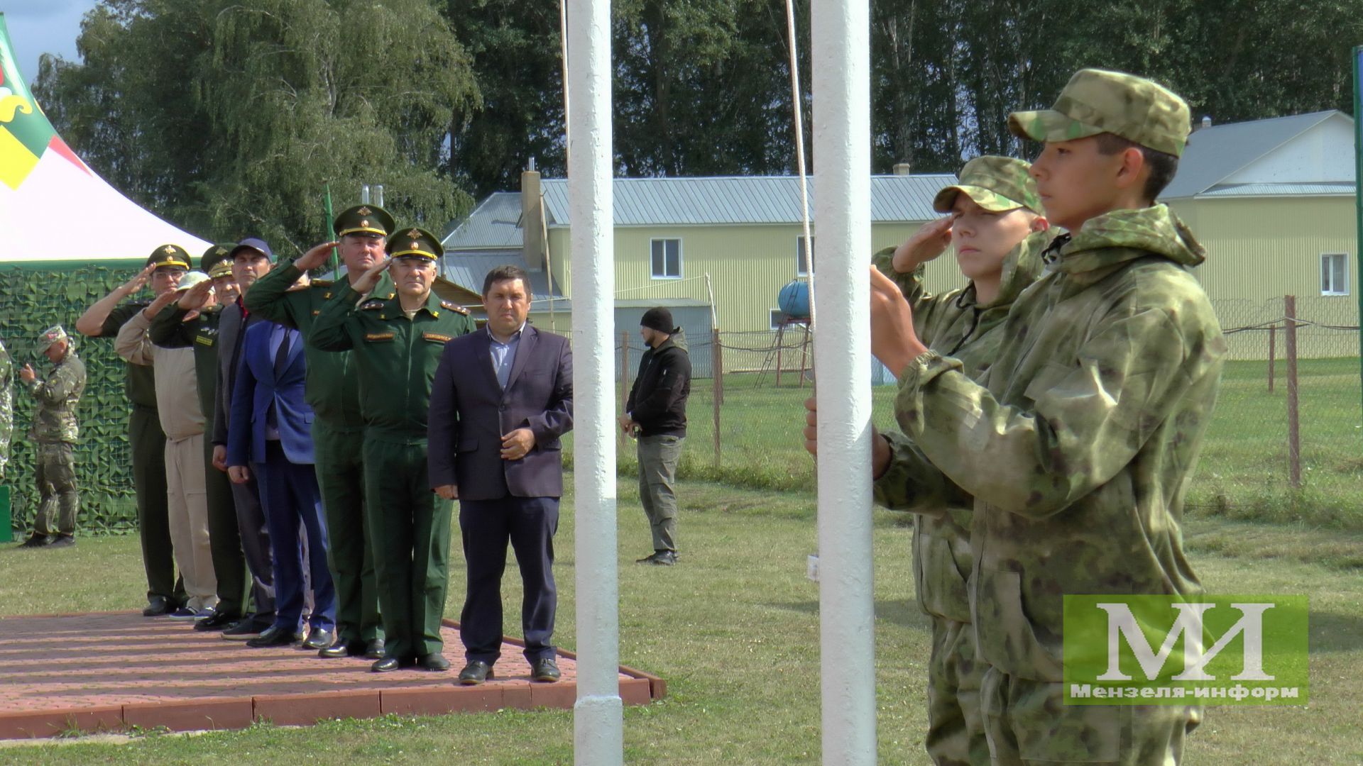 В Мензелинске дан старт республиканской спартакиаде по военно-прикладным видам спорта "Отчизны верные сыны"