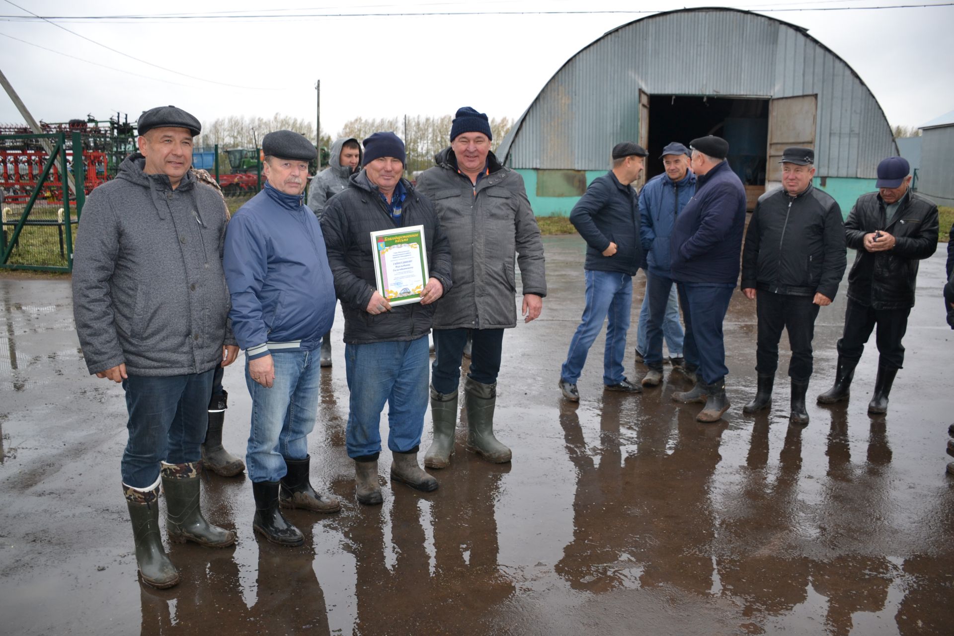 Передовики "Калмурзино" получили грамоты от министерства