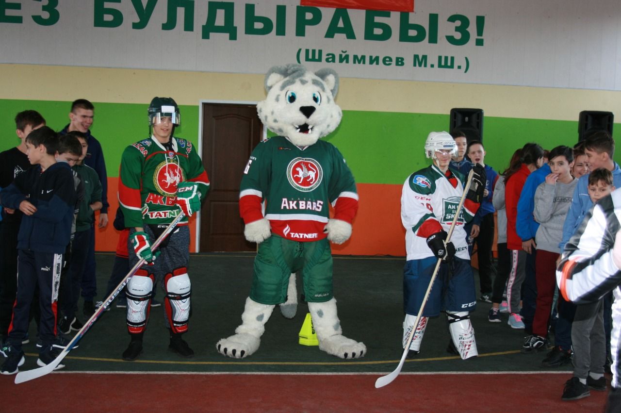 В Мензелинск приехали хоккеисты Федерации хоккея РТ