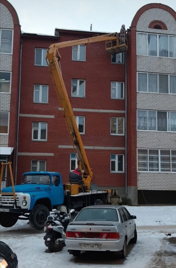 Город Мензелинск готовится к Новому году