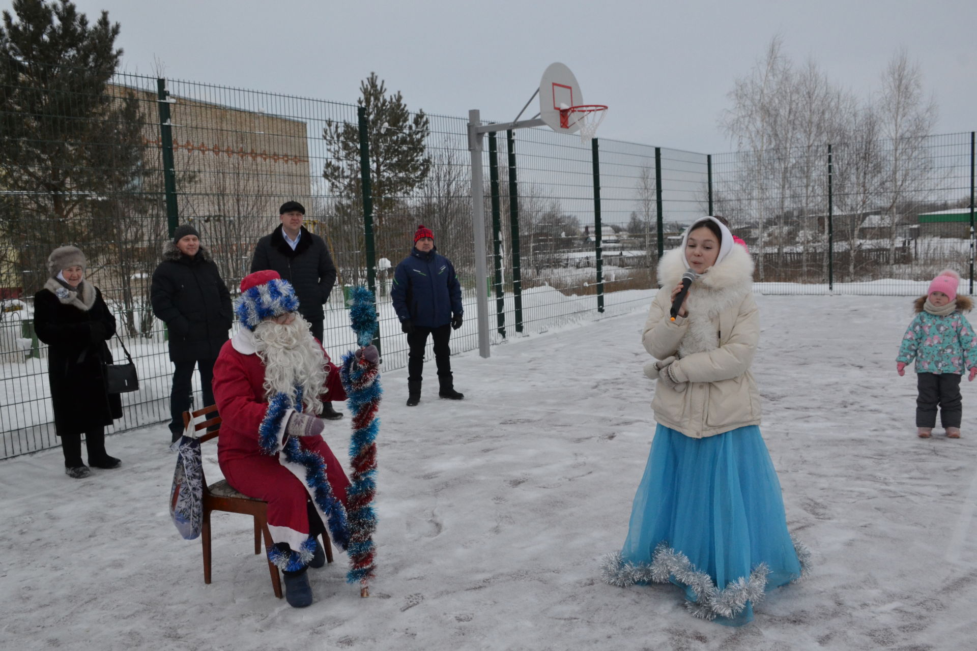 В Мензелинском районе открыли очередную спортивную площадку