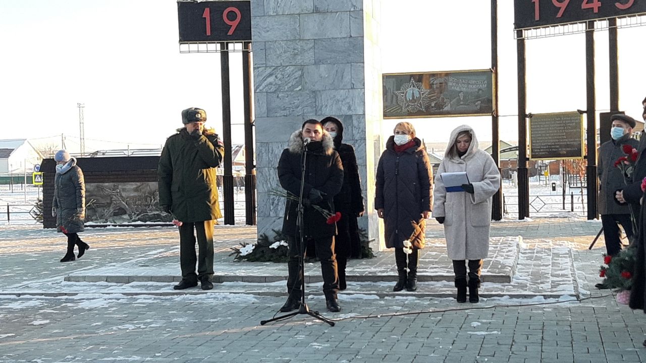 В Мензелинске чествовали героев Отечества