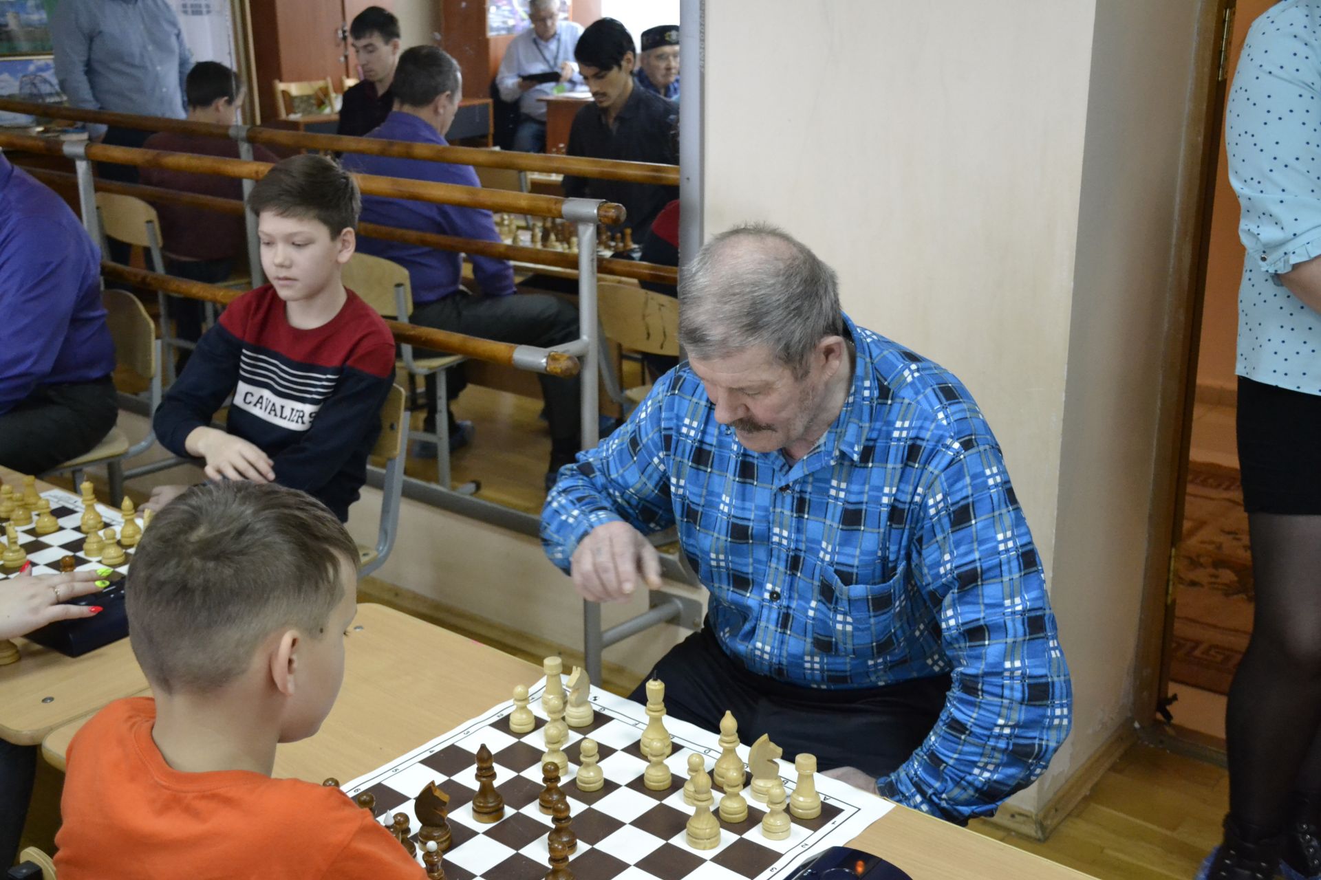 В Мензелинске проходят шахматные соревнования