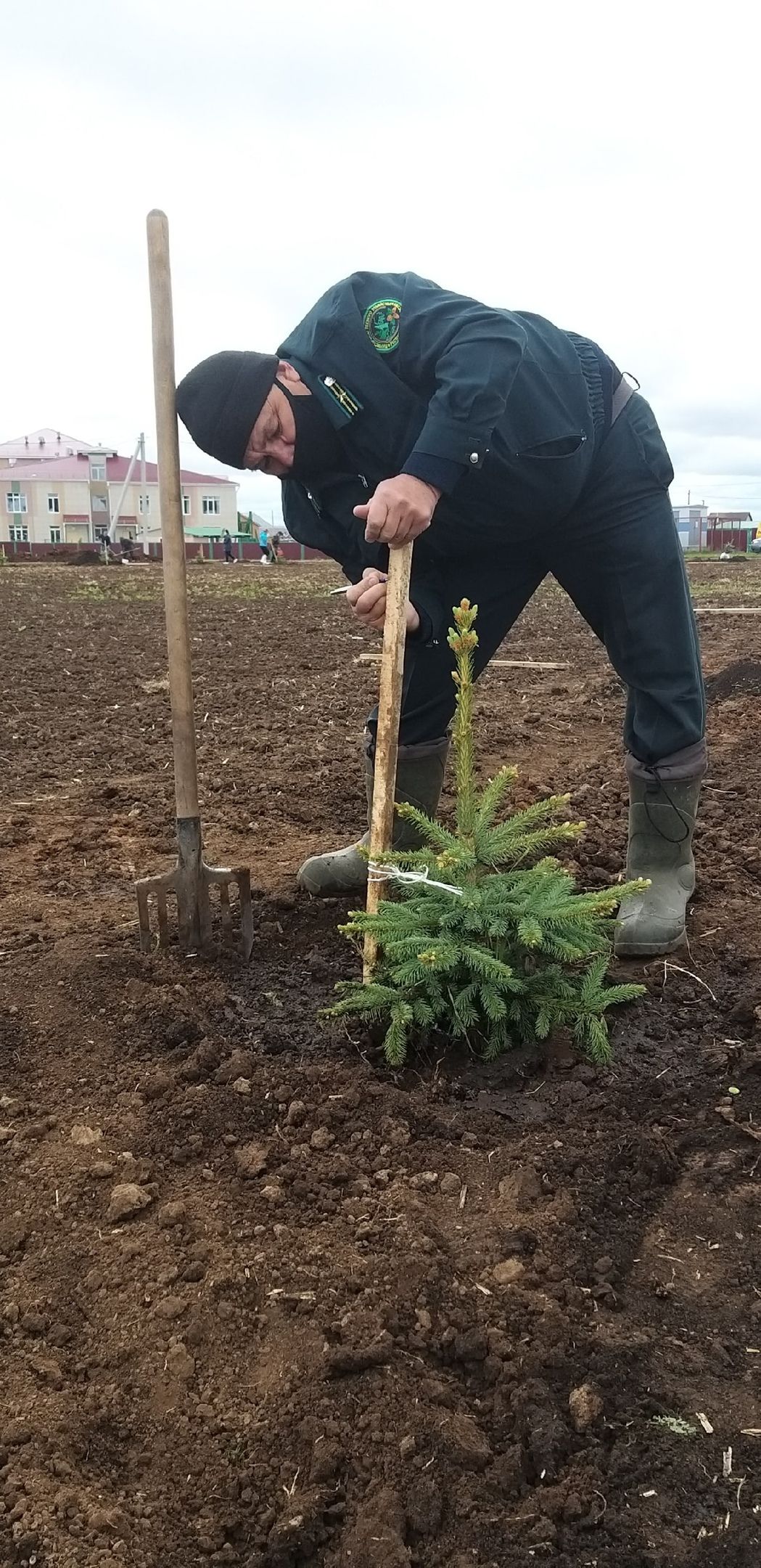 В Мензелинске заложен сквер Памяти