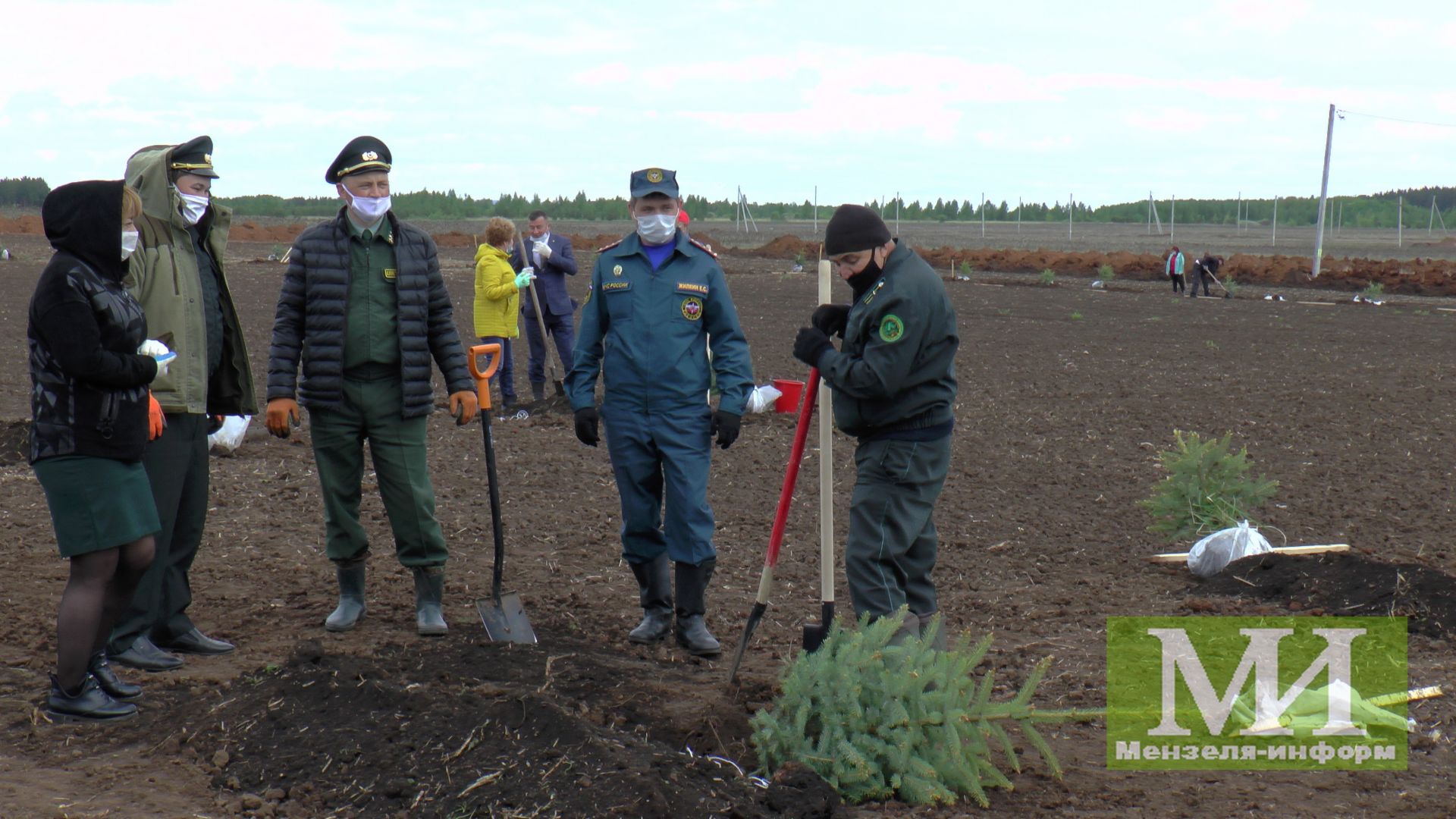 В Мензелинске заложен сквер Памяти