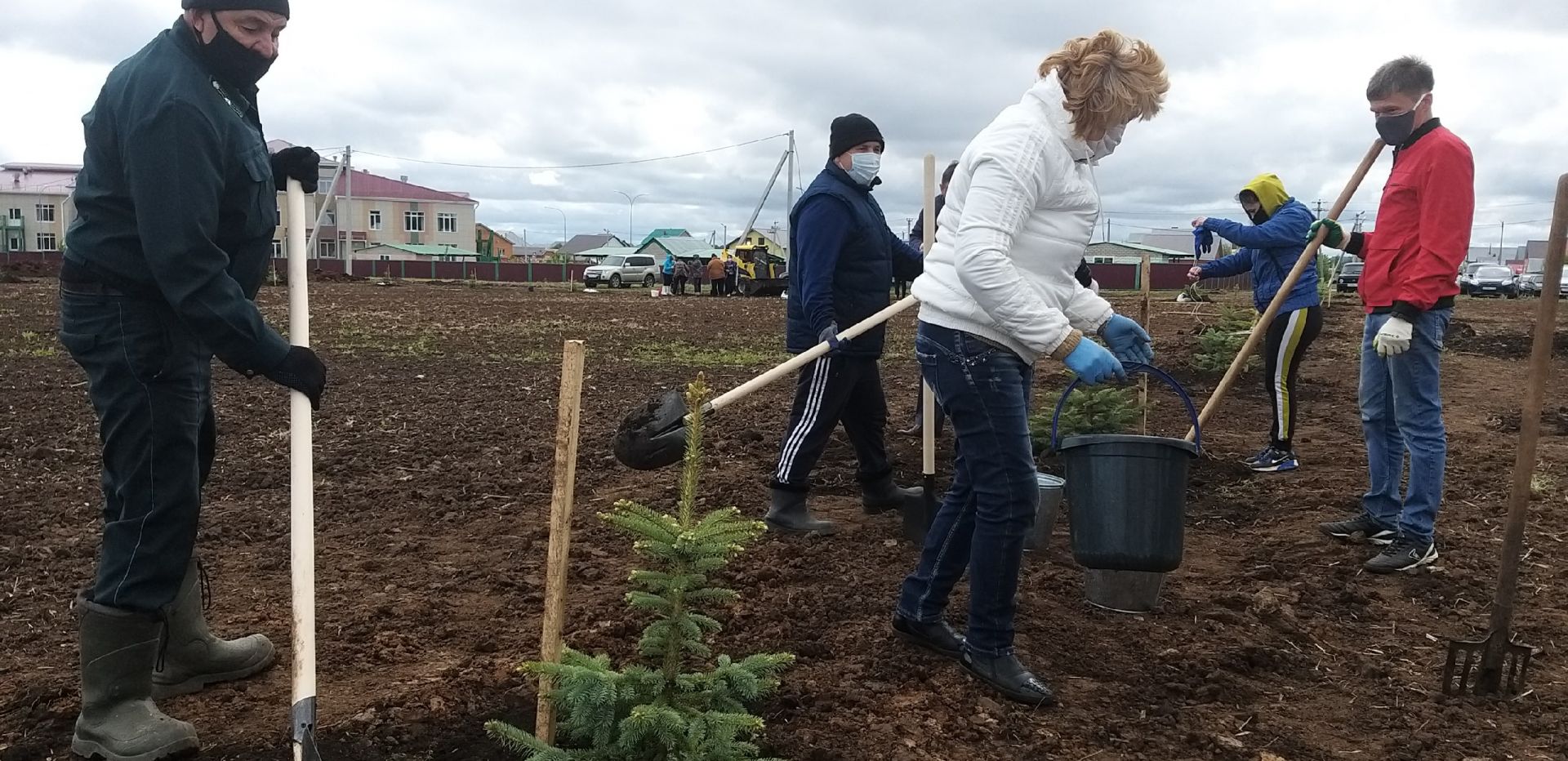 В Мензелинске заложен сквер Памяти