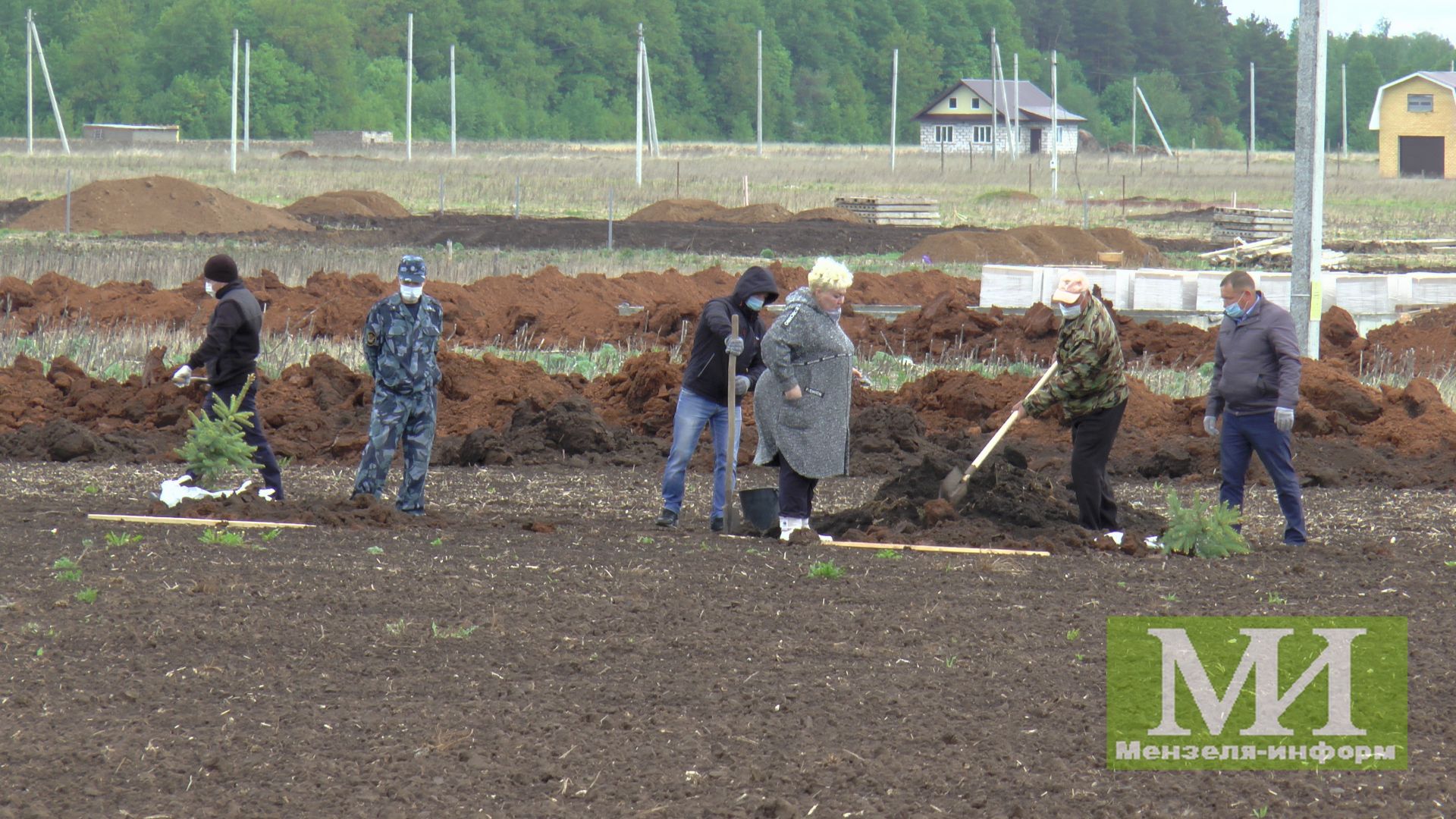 В Мензелинске заложен сквер Памяти