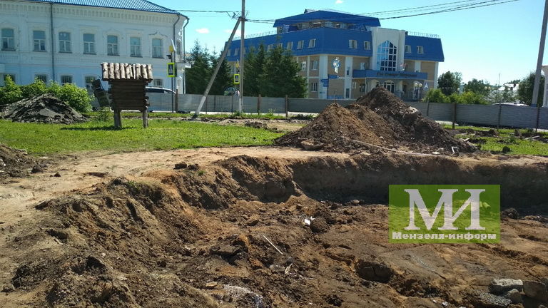 В Мензелинске будет удобный и полезный сквер