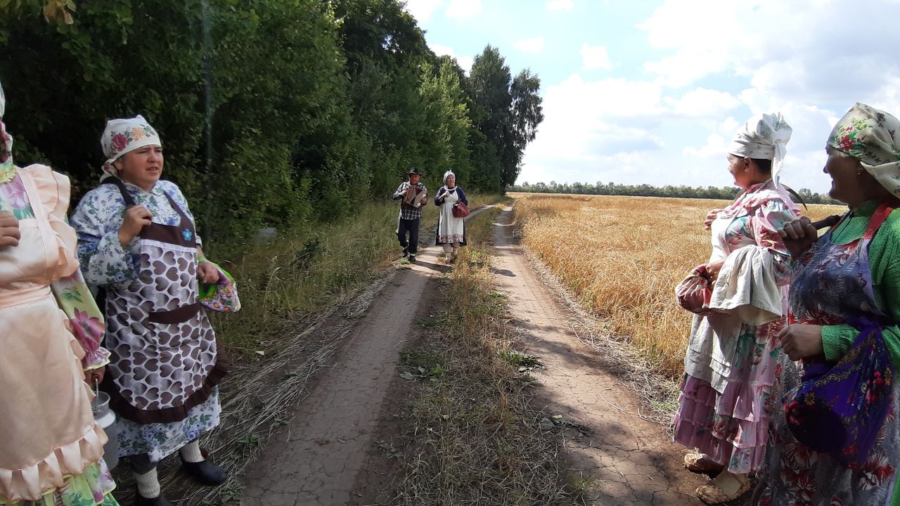 Праздник Первого Снопа прошёл в селе Подгорный Байлар