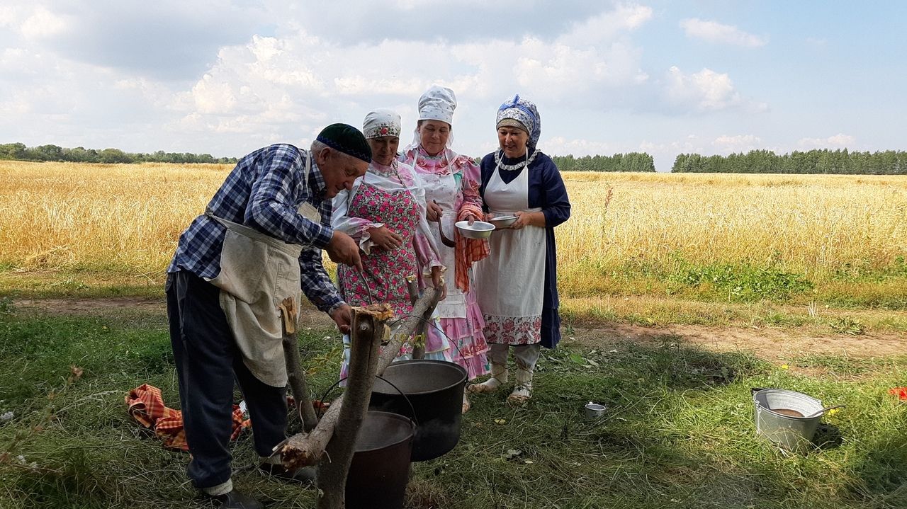 Праздник Первого Снопа прошёл в селе Подгорный Байлар