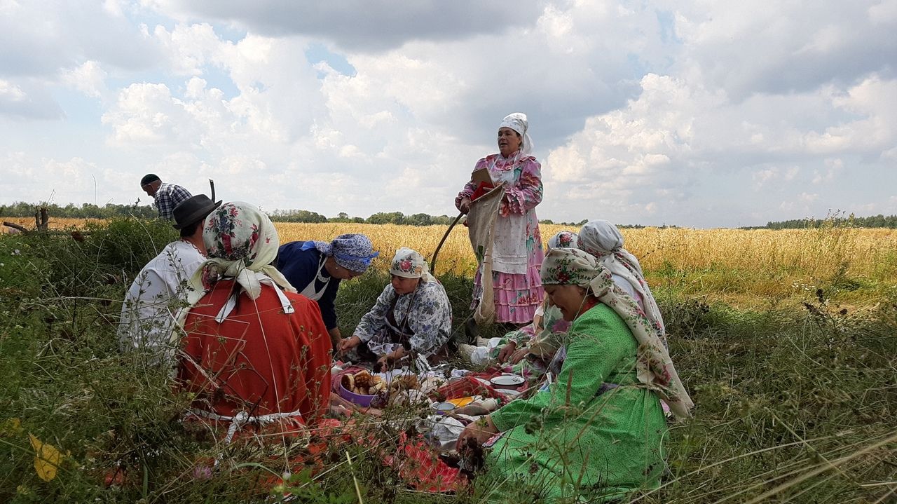 Праздник Первого Снопа прошёл в селе Подгорный Байлар