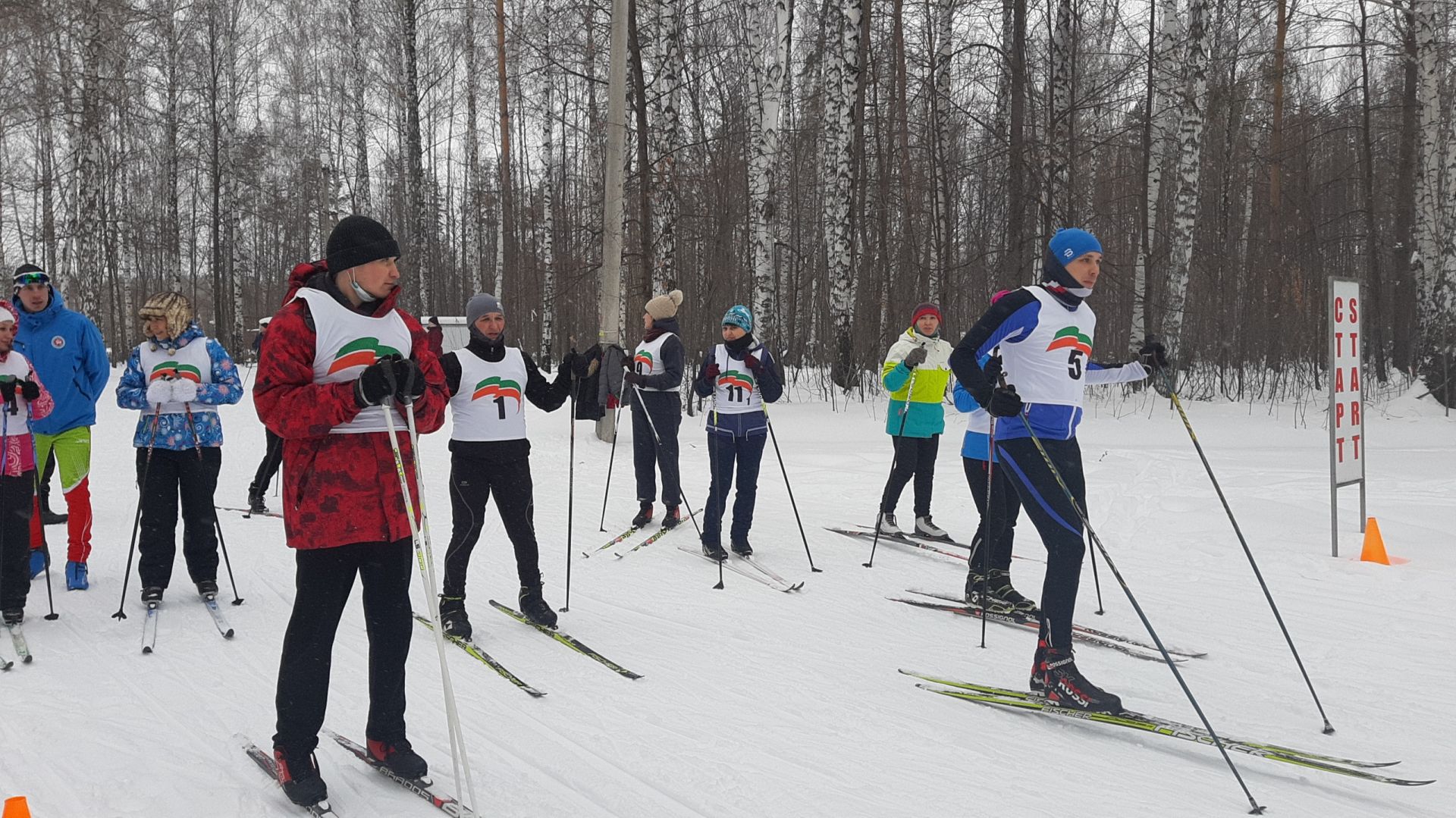 В Мензелинске прошла лыжня