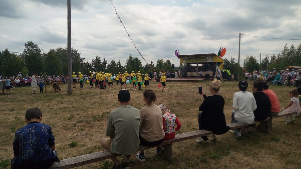 Старт Сабантуям в Мензелинском районе был дан в деревне Атрякле