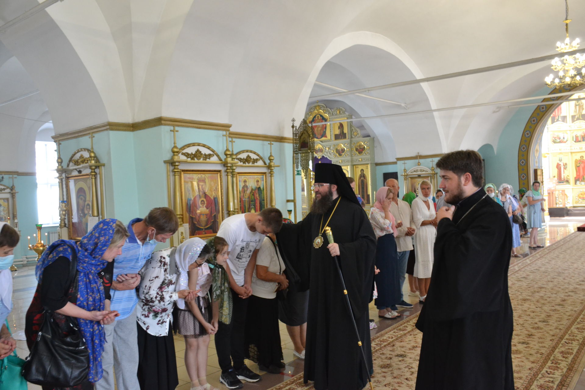 Епископ Елабужский Иннокентий провел архиерейское служение в Мензелинске