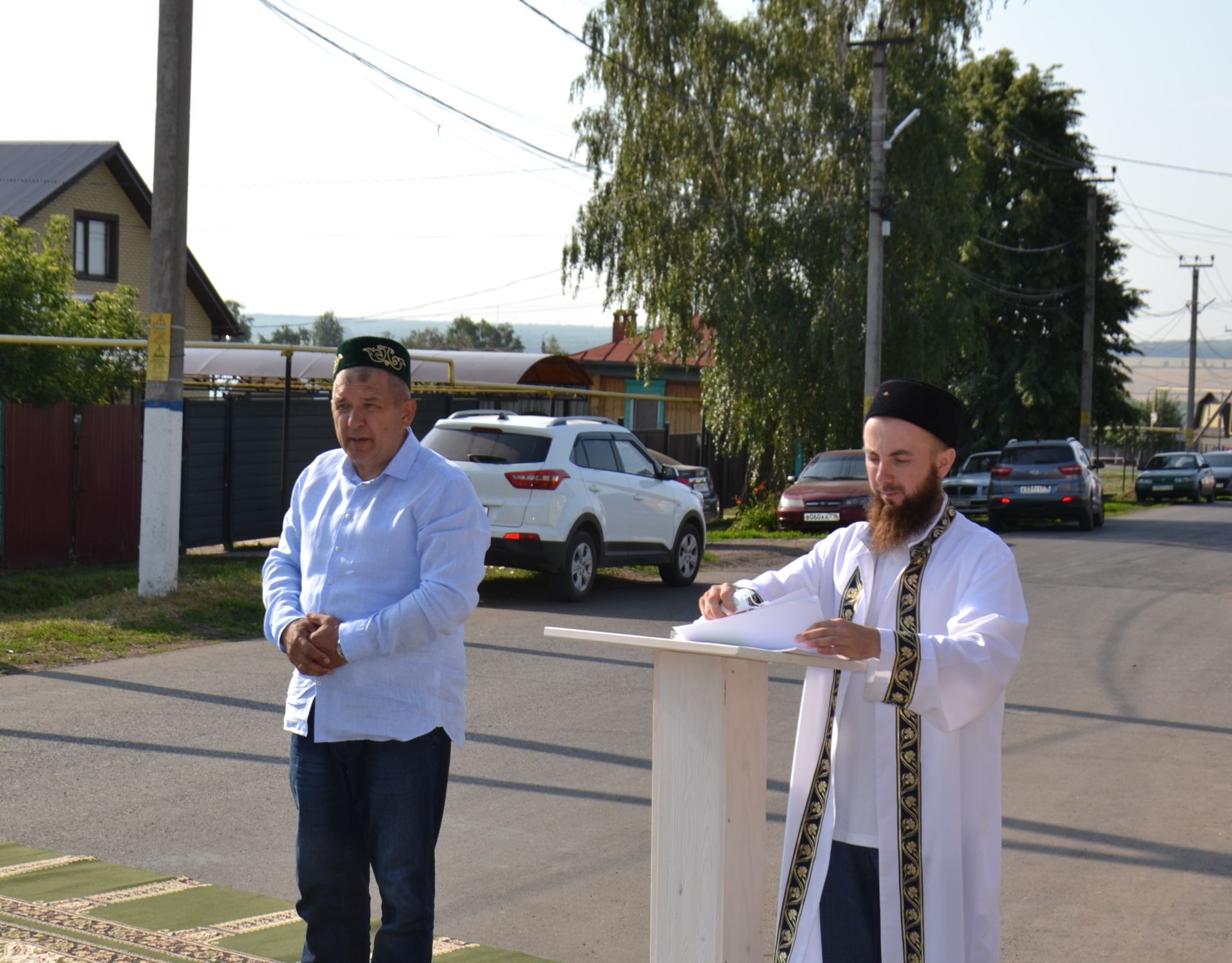 В Мензелинске прочитали намаз в честь Курбан-байрама