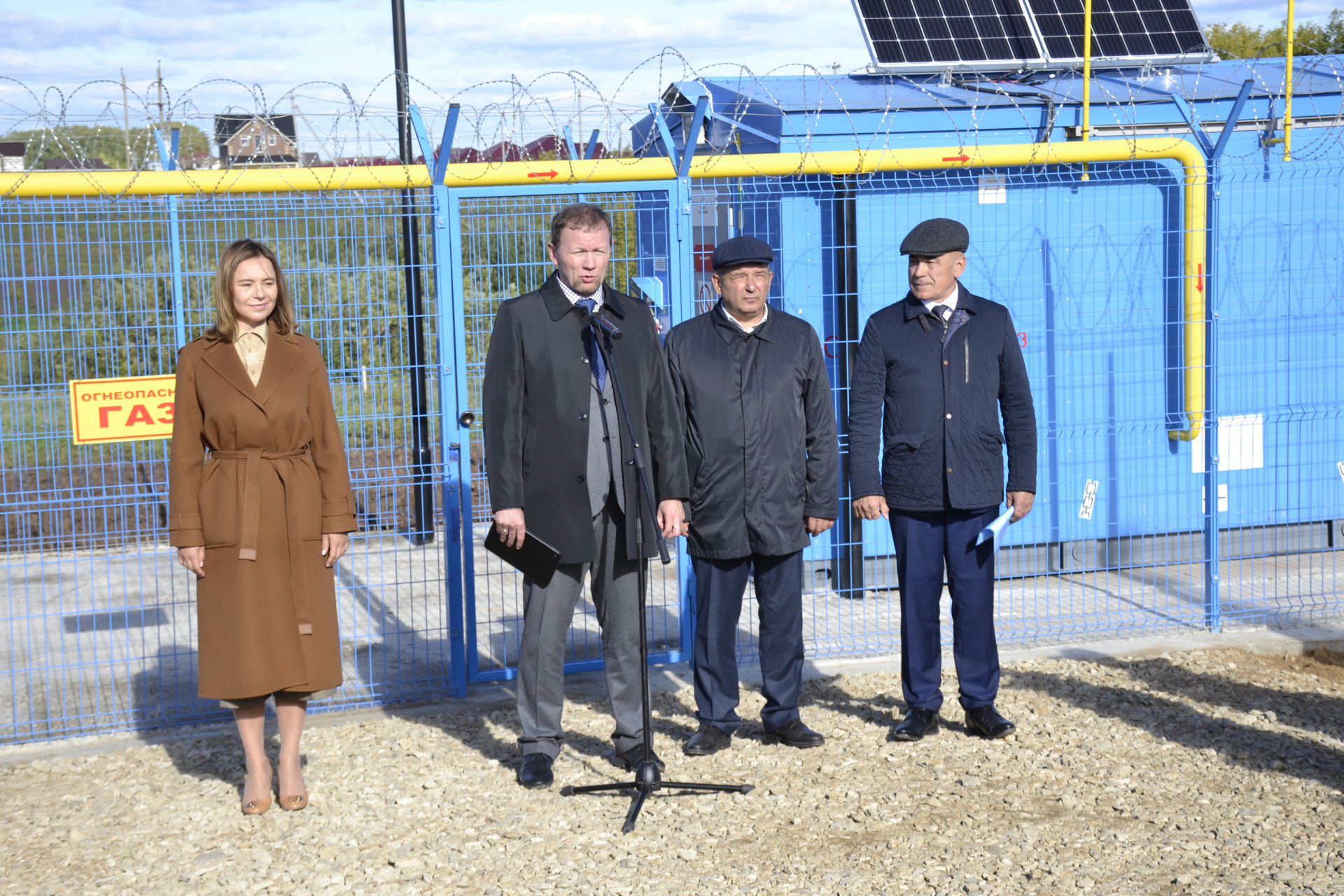 В двух микрорайонах Мензелинска ввели в эксплуатацию новые газопроводы