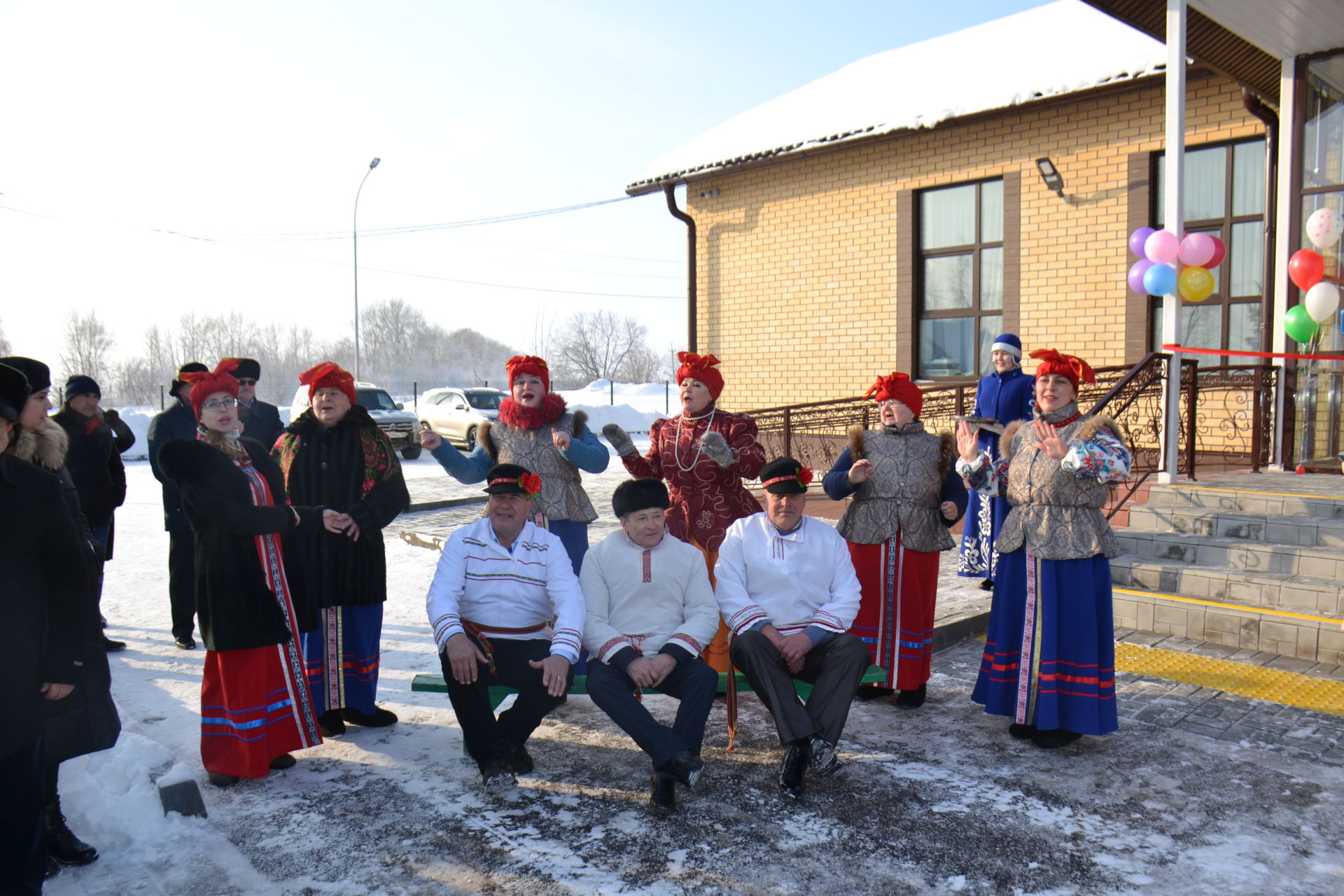 В Мензелинском районе в рамках национального проекта открылся новый дом культуры