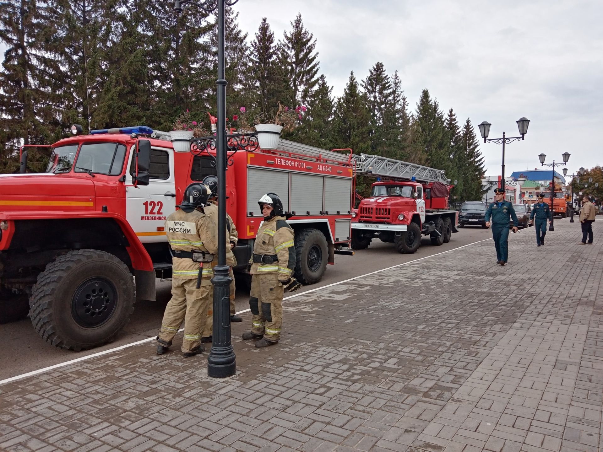 В Мензелинске прошла штабная тренировка по гражданской обороне