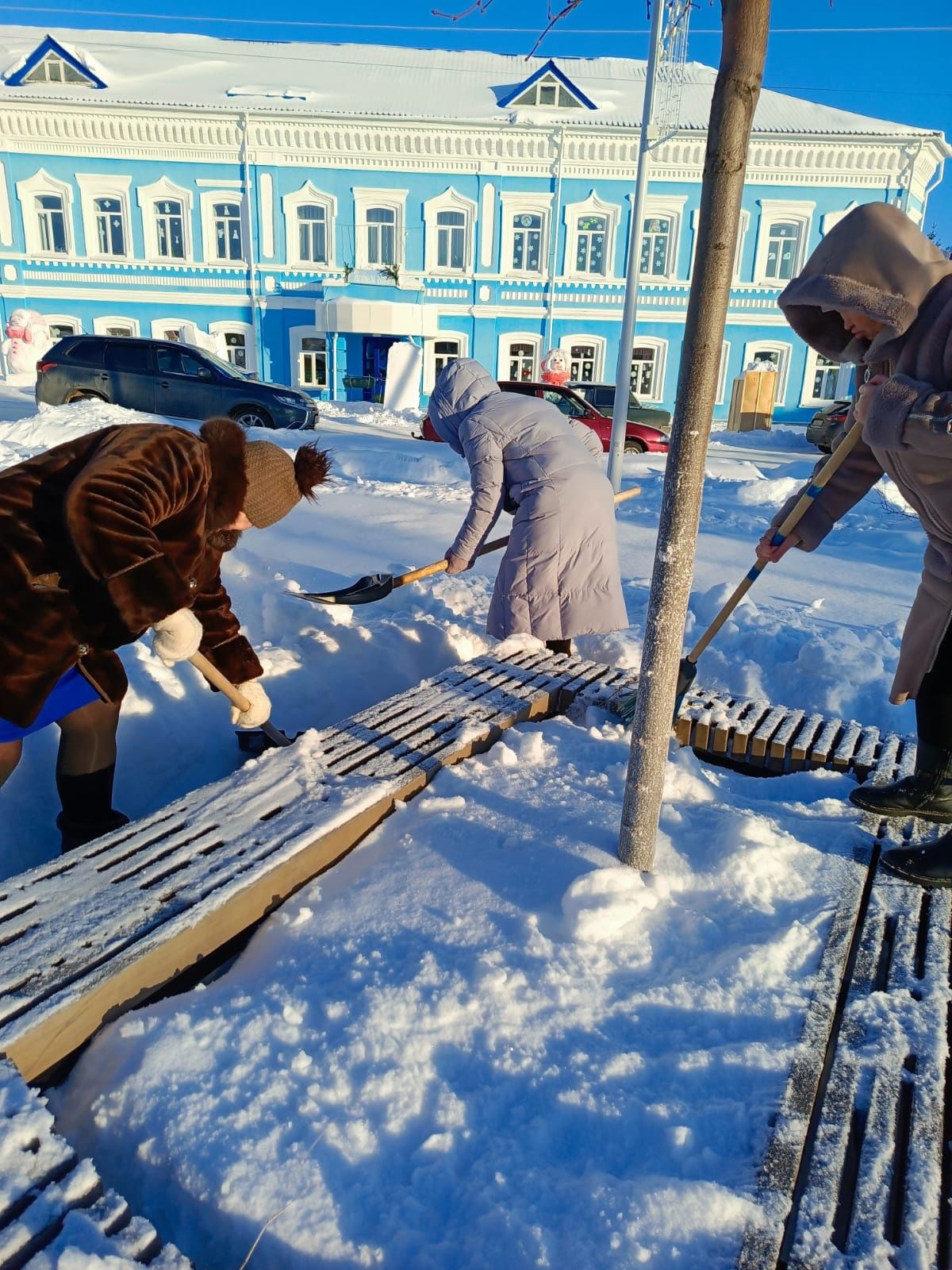 Мензелинск готовится к встрече Нового года