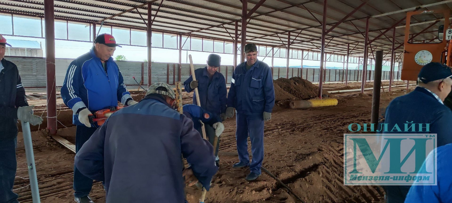 Хозяйство «Заиковский» строит мегаферму на собственные средства