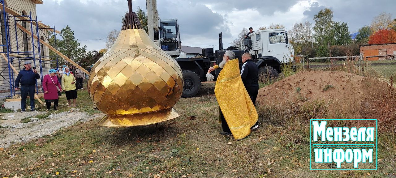 Обещание — свято: в селе Старая Матвеевка освятили храм-часовню, построенную Алмазом Шариповым