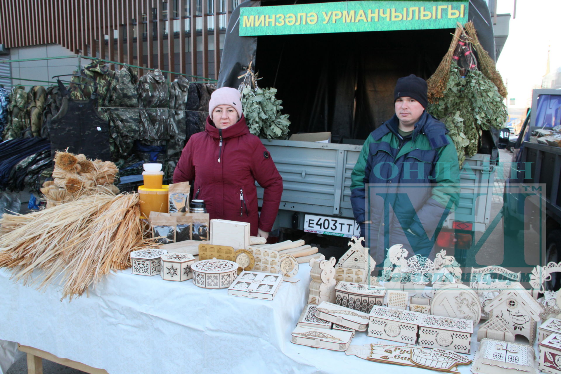 Праздничная ярмарка в Мензелинске