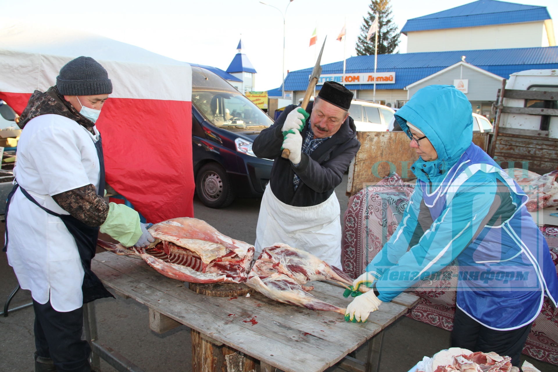 Праздничная ярмарка в Мензелинске