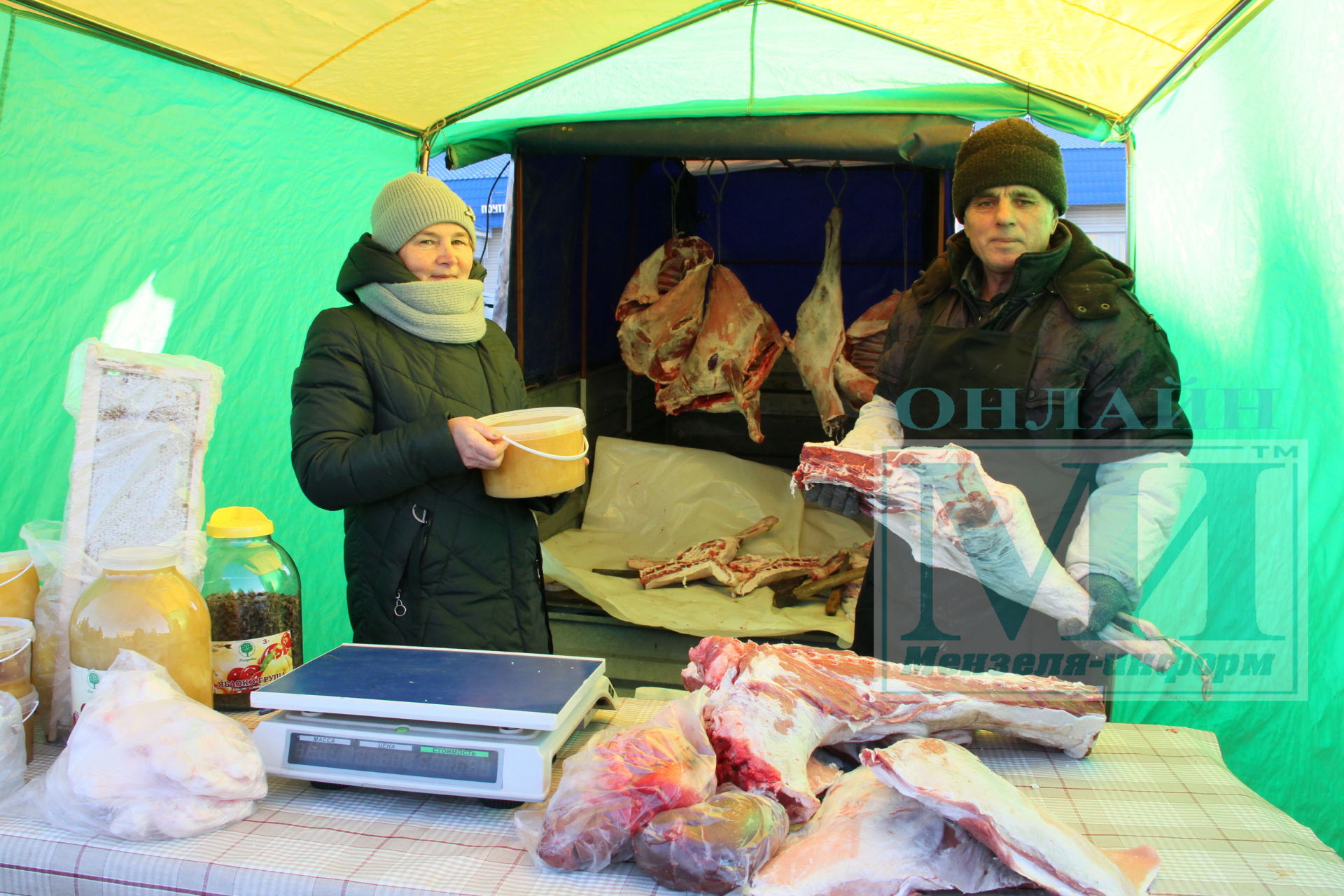 Праздничная ярмарка в Мензелинске