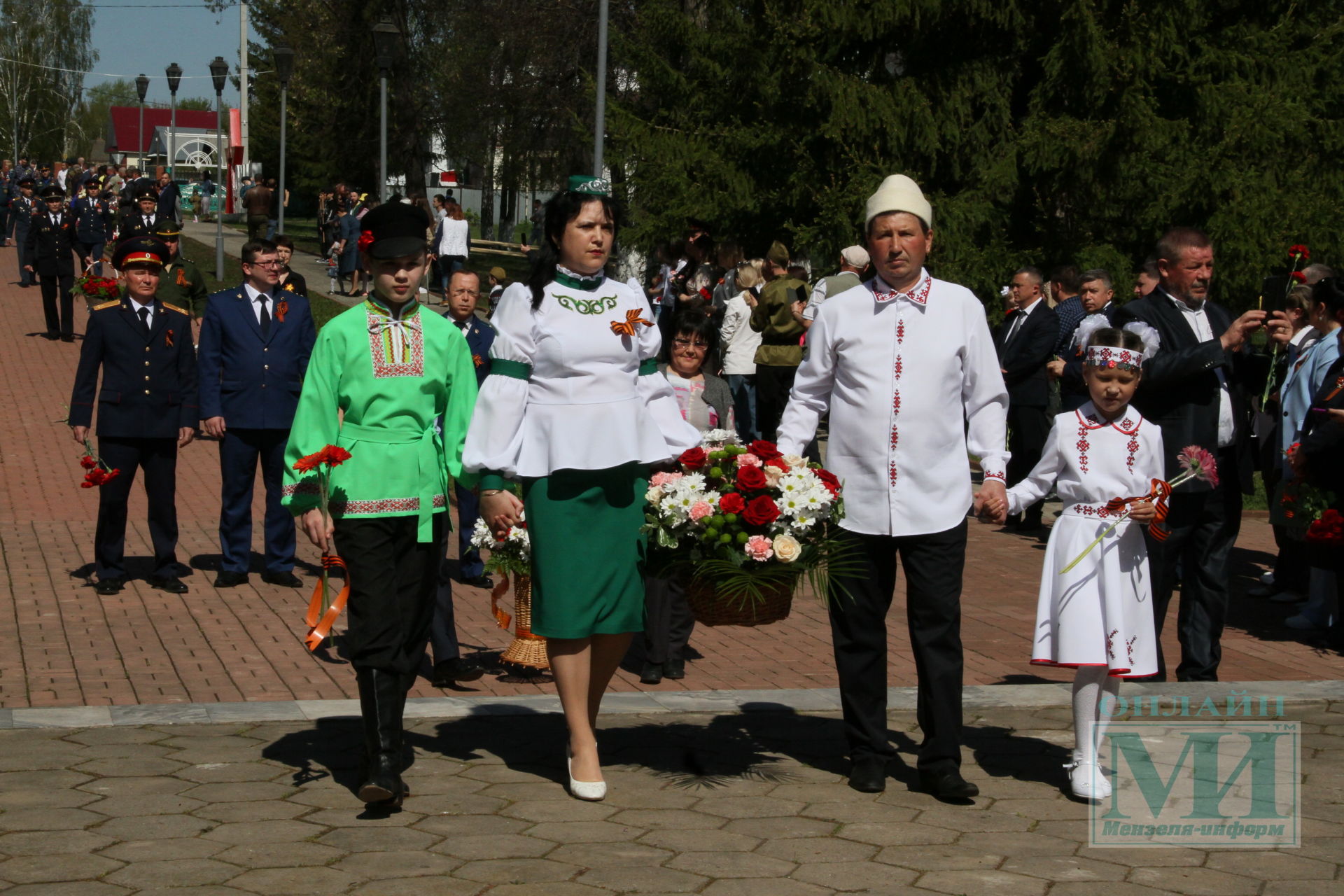 Праздник 9 Мая в Мензелинске