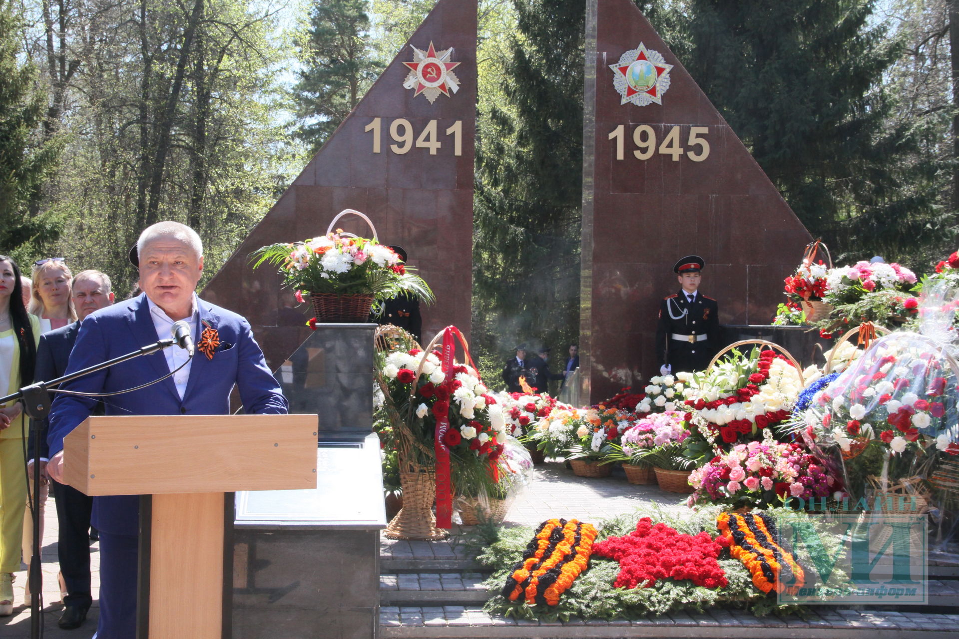 Праздник 9 Мая в Мензелинске