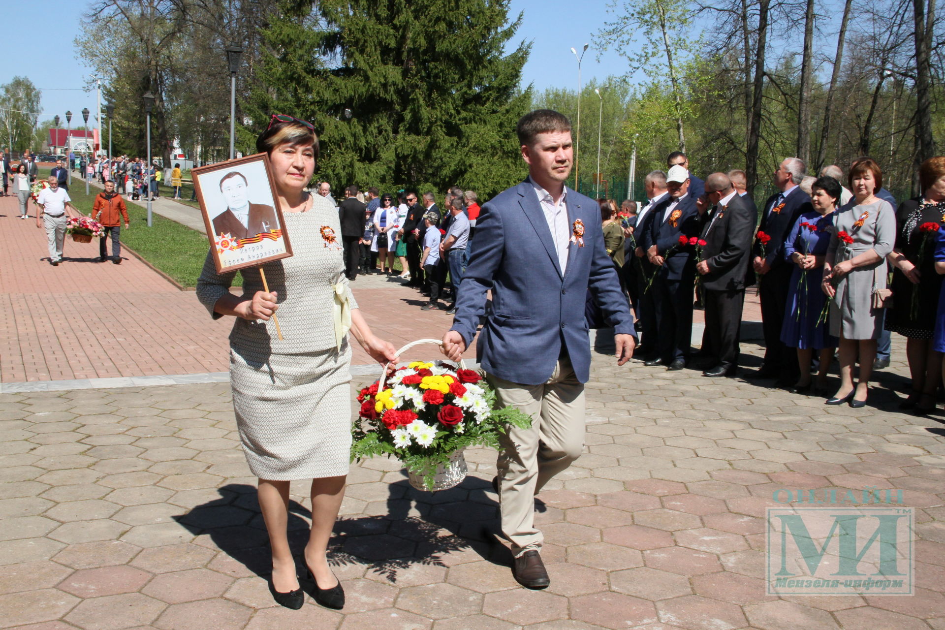 Праздник 9 Мая в Мензелинске