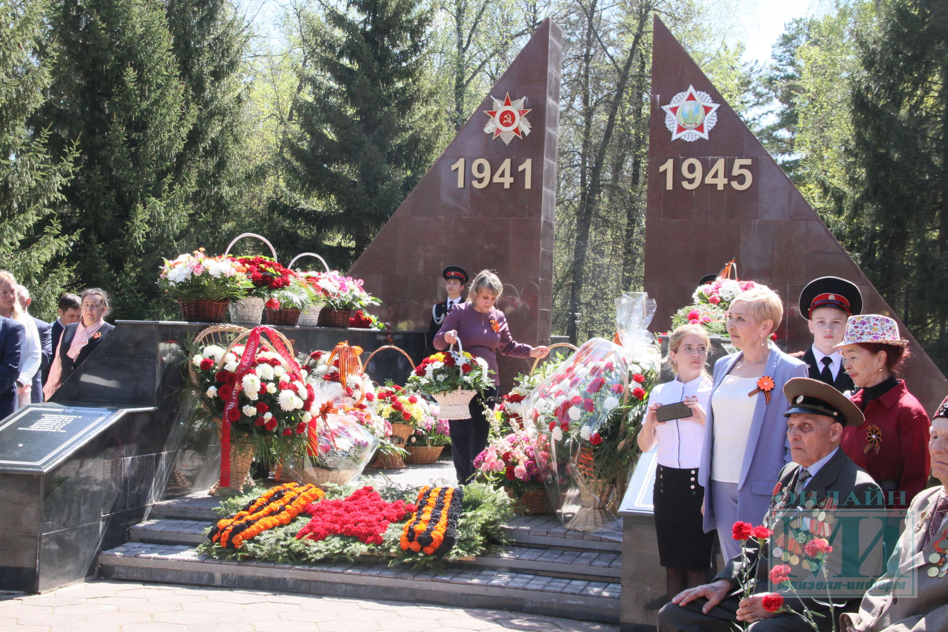 Праздник 9 Мая в Мензелинске