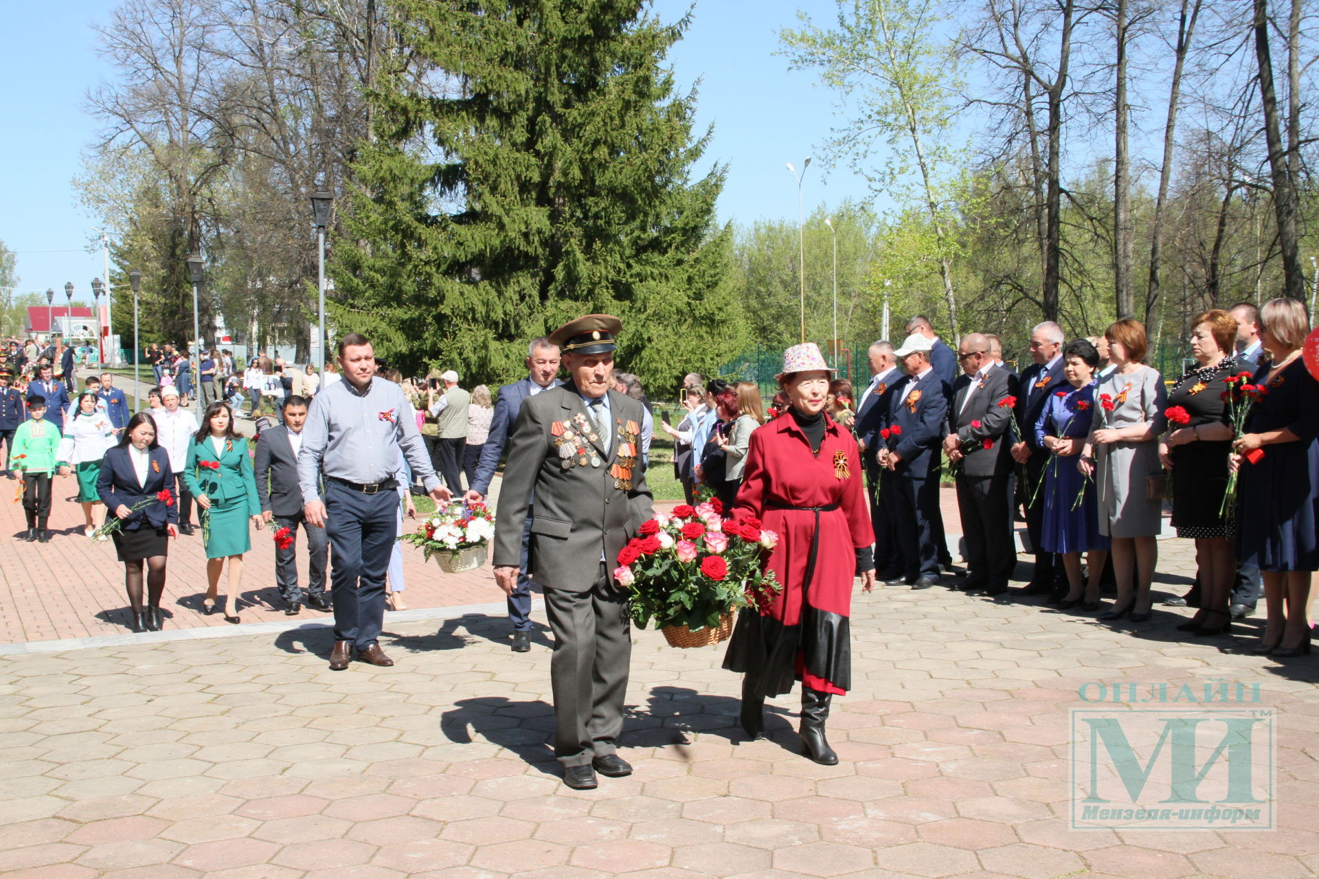 Праздник 9 Мая в Мензелинске